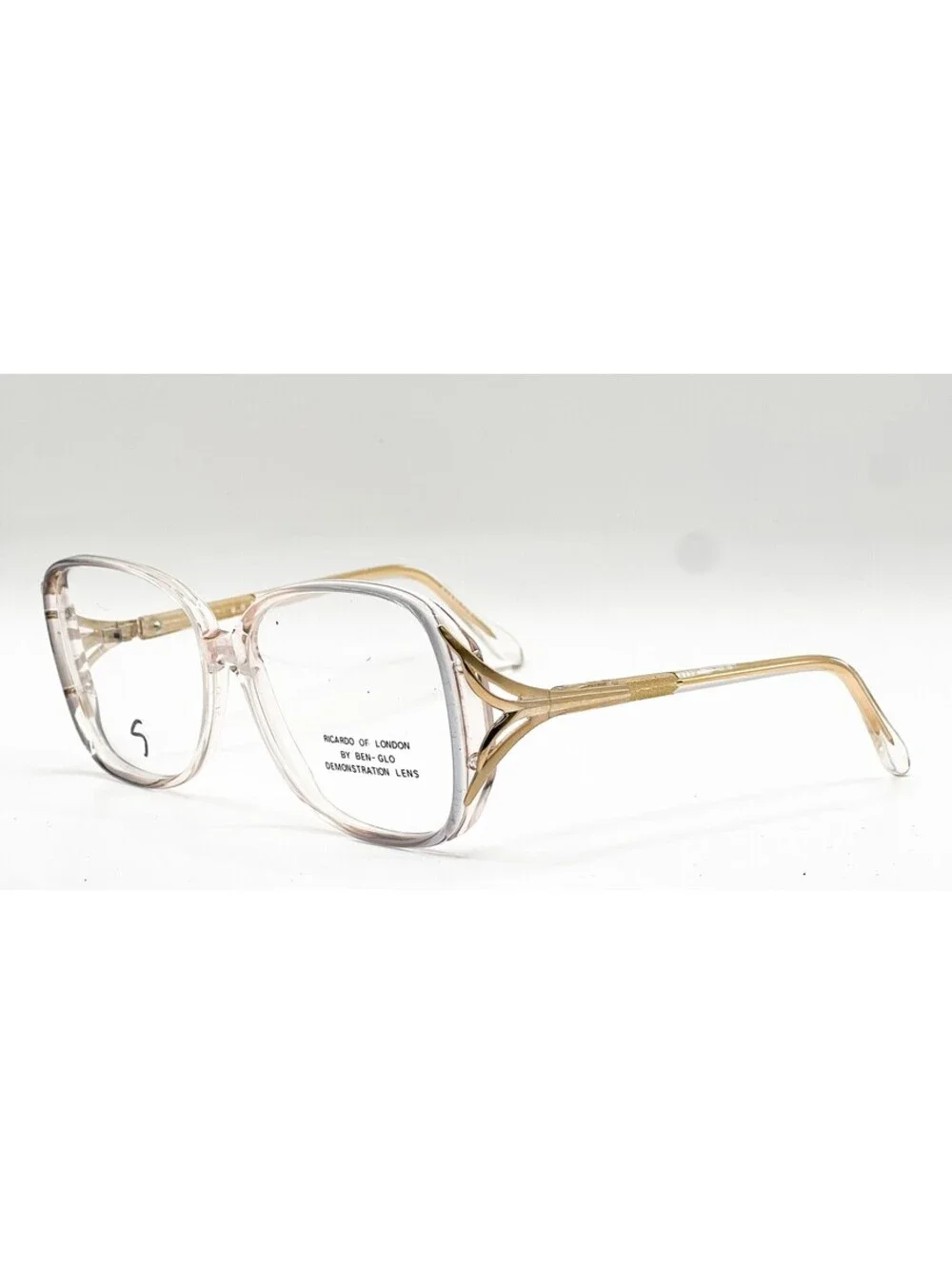Ben-Glo Ricardo Of London Gray Authentic Eyeglasses 56-16-145